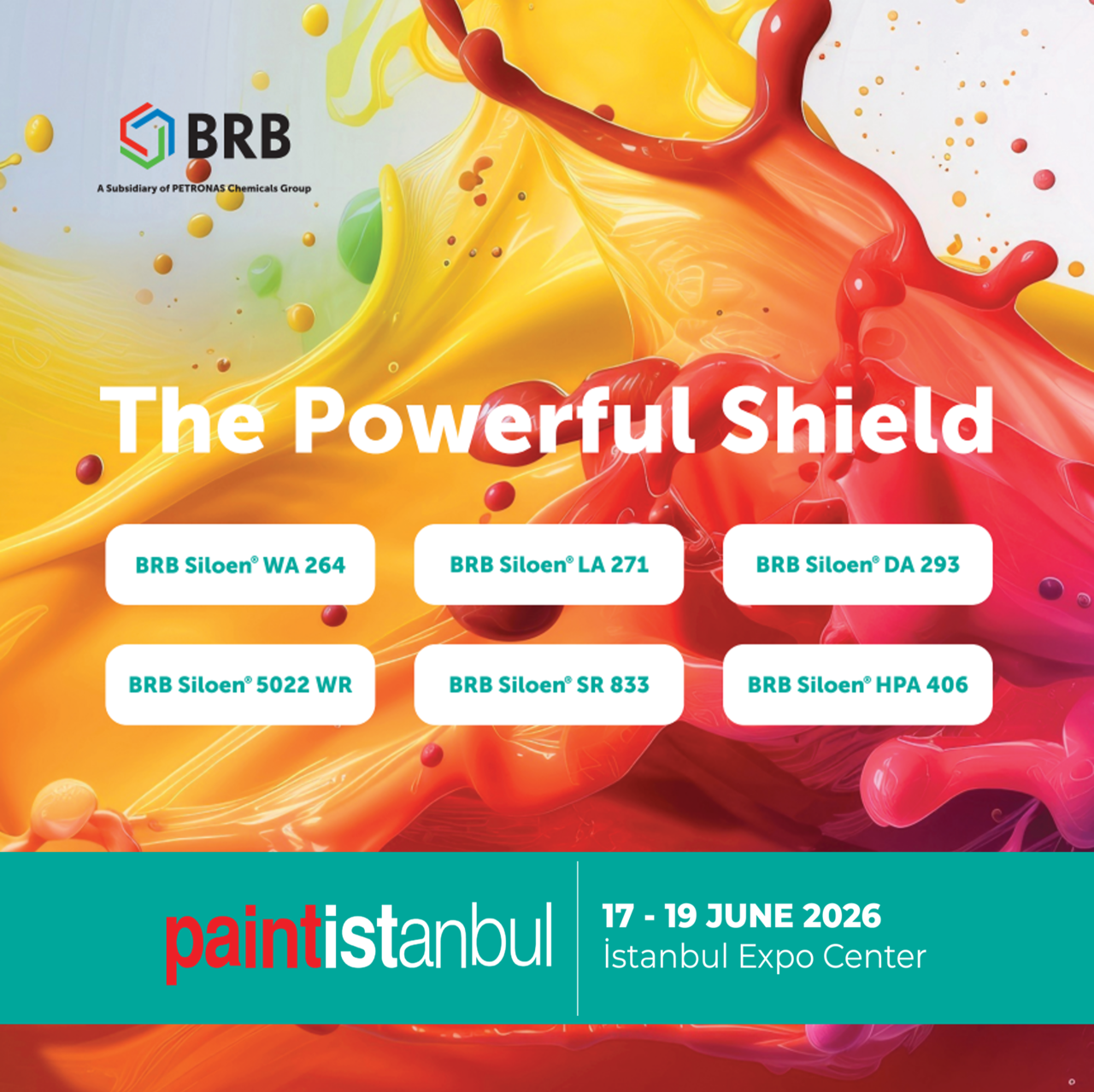 BRB will be exhibiting at Paintistanbul 2026!