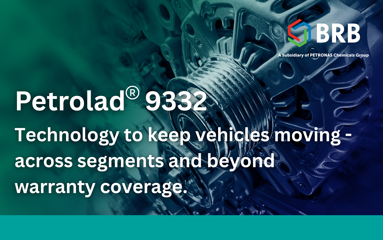 BRB launches new engine oil additive package Petrolad® 9332 globally to keep machines moving